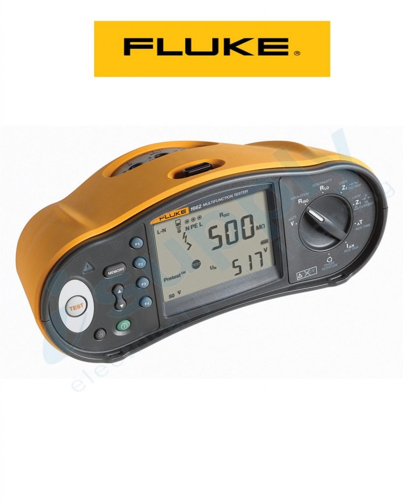 Fluke MULTIFUNCTION INSTALLATION TESTER WITH MEMORY FLU1662 - Isupply ...