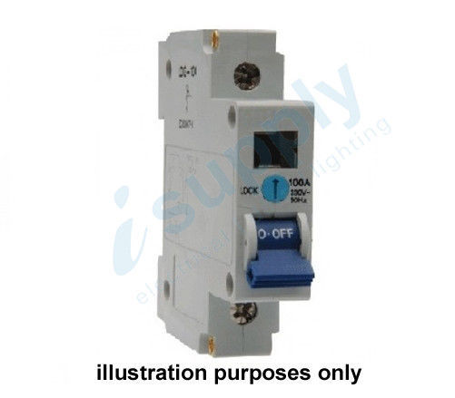 COMPLETE 12 WAY POLE FLUSH DISTRIBUTION BOARD SAFETY SWITCH RCD MAIN ...